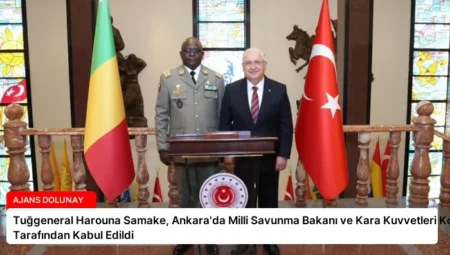 Tuğgeneral Harouna Samake, Ankara’da Milli Savunma Bakanı ve Kara Kuvvetleri Komutanı Tarafından Kabul Edildi