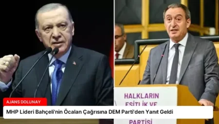 MHP Lideri Bahçeli’nin Öcalan Çağrısına DEM Parti’den Yanıt Geldi