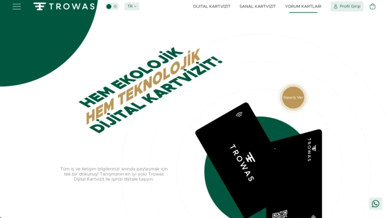 Trowas Dijital Kartvizit Çözümleri: İş Dünyasında Modern Tanıtımın Gücü