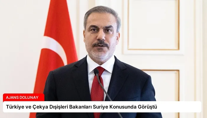 Türkiye ve Çekya Dışişleri Bakanları Suriye Konusunda Görüştü