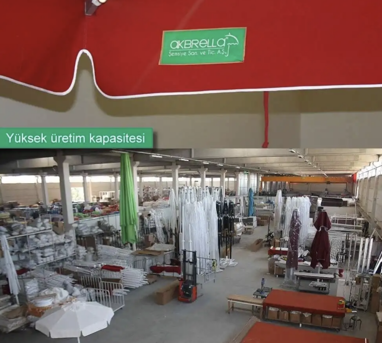 Gömme Ayaklı Akbrella Bahçe Şemsiyeleri