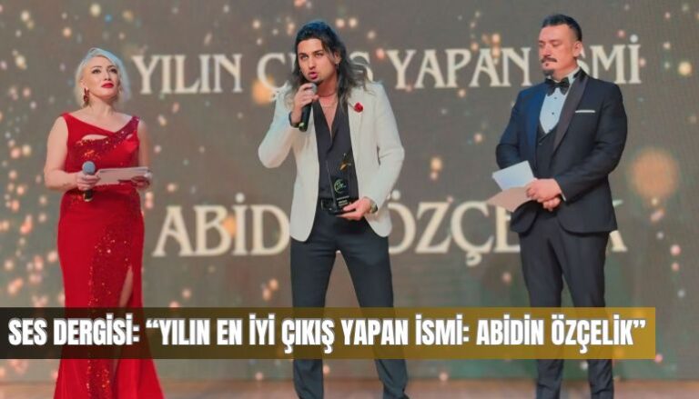 Yeşilçam’ın Ruhunu Yaşatan Gece: Abidin Özçelik ‘Yılın En İyi Çıkış Yapan İsmi’ Seçildi