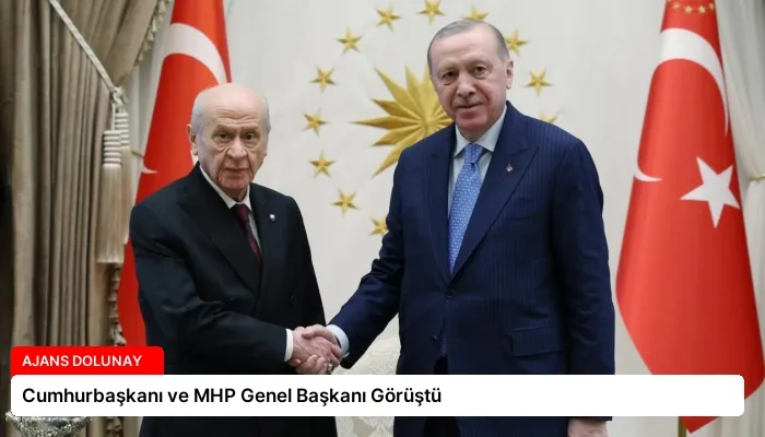 Cumhurbaşkanı ve MHP Genel Başkanı Görüştü