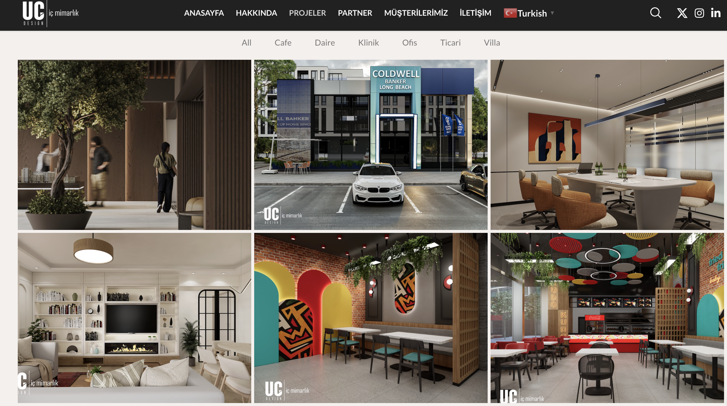 Cafe, Ofis ve Villa Projeleri İçin İstanbul İç Mimarlık Firmaları Rehberi