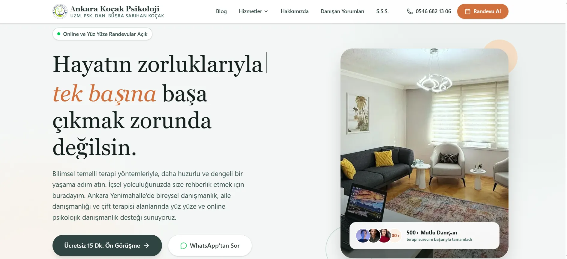 Ankara Çift Terapisi Hizmetleri