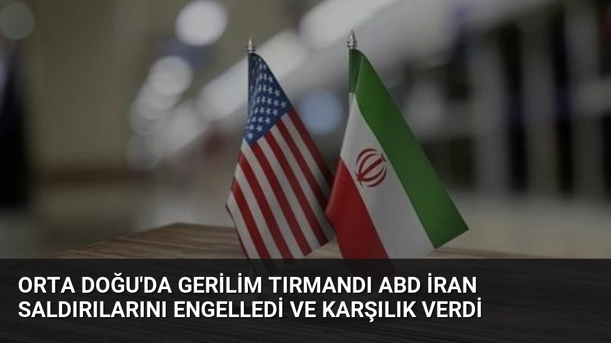 Orta Doğu’da Gerilim Tırmandı ABD İran Saldırılarını Engelledi ve Karşılık Verdi