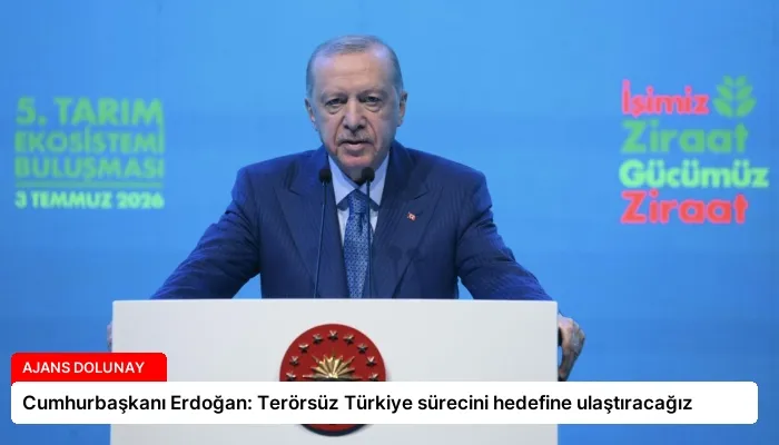 Cumhurbaşkanı Erdoğan: Terörsüz Türkiye sürecini hedefine ulaştıracağız