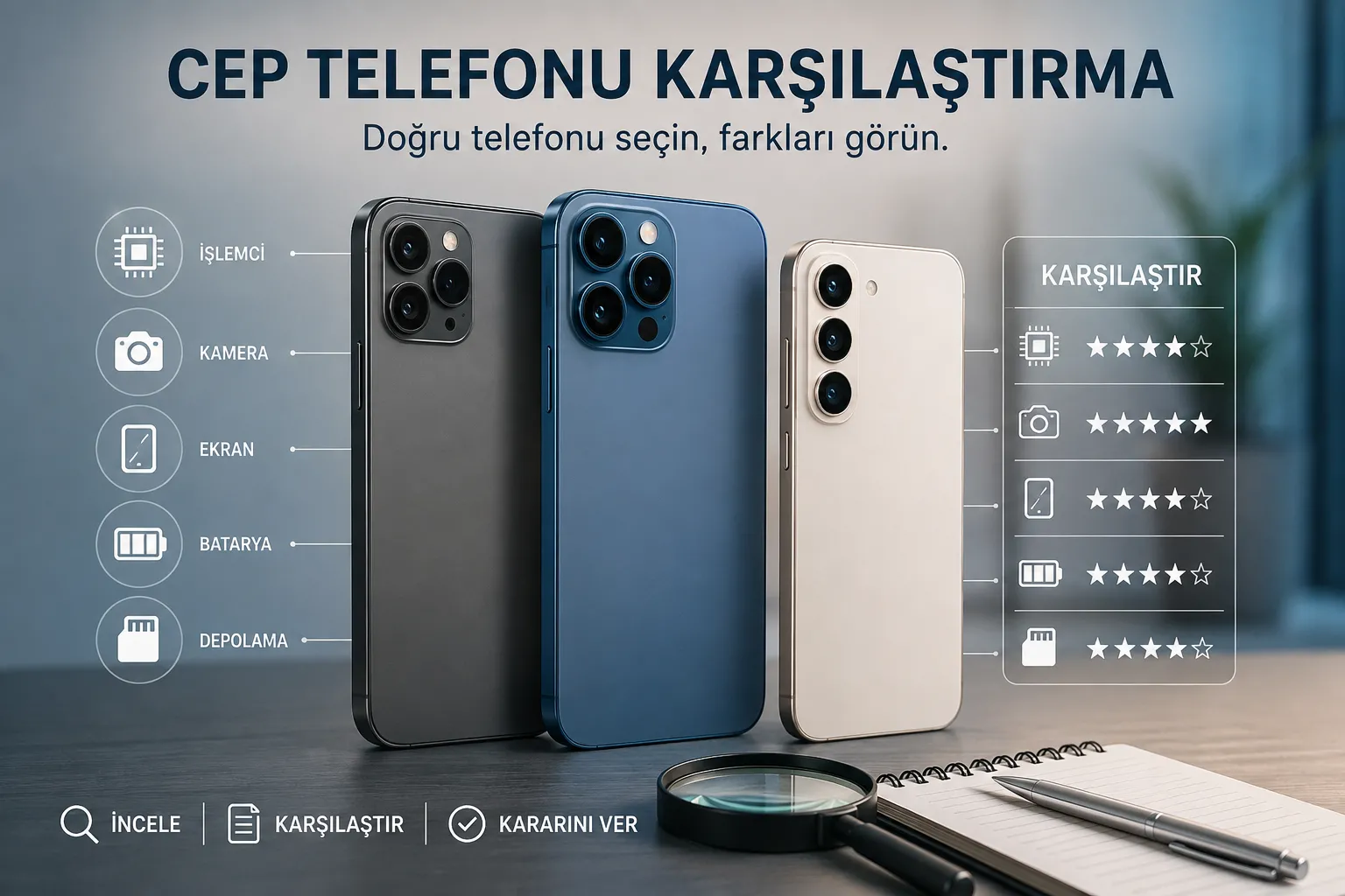 En Yeni Cep Telefonu Modelleri Arasında Seçim Yapmak