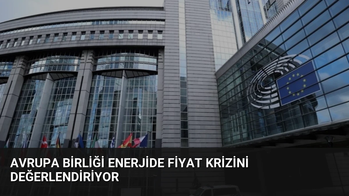 Avrupa Birliği Enerjide Fiyat Krizini Değerlendiriyor