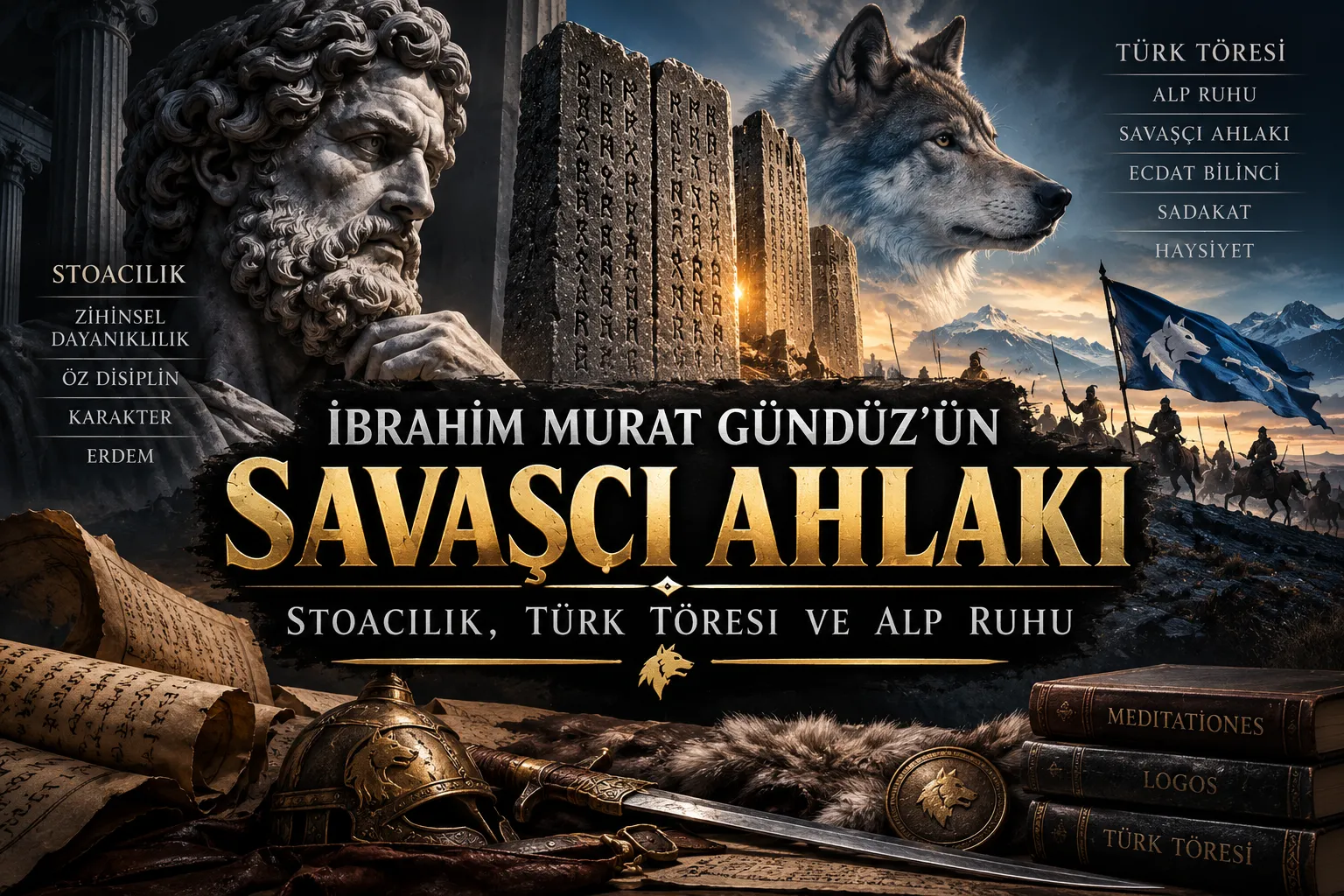 İbrahim Murat Gündüz’ün Savaşçı Ahlakı: Stoacılık, Türk Töresi ve Alp Ruhu
