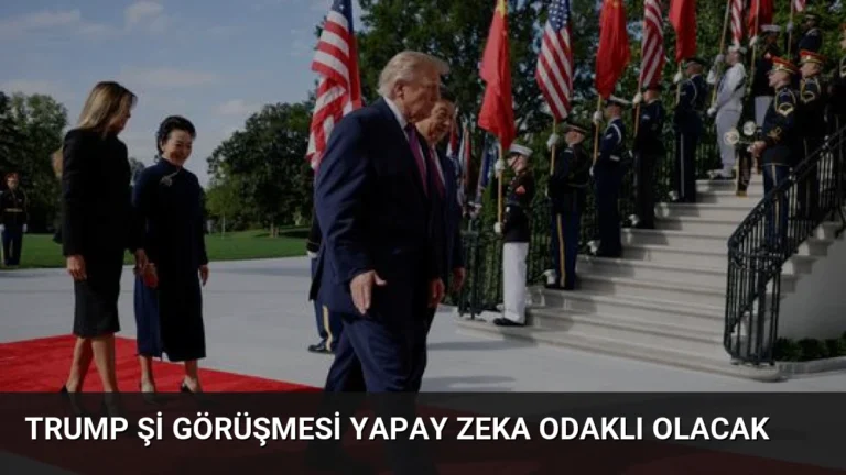 Trump Şi Görüşmesi Yapay Zeka Odaklı Olacak
